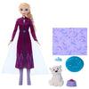 Mattel Disney Frozen Elsa Fashion Doll & Bear Cub Figure with 4 Accessories Including Animal Bed & Blanket, Inspired by Animals of Arendelle