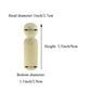 HAHIYO 3.5inches 2PCs Dad-Shape Wooden Peg Dolls Unfinished Wooden People Peg People Unfinished Craft Dolls Wooden Figures Doll Bodies Decorative Peg