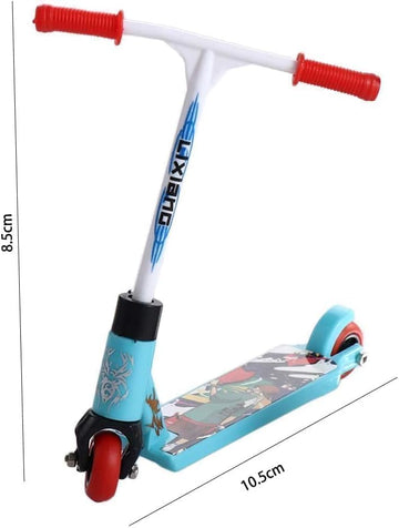 NexusPulse 4Pcs Finger Scooter Mini Two Wheel,Mini Scooters Finger Board Accessories,Tiny Trick Scooter for Party Favors,Finger Training,Juggling
