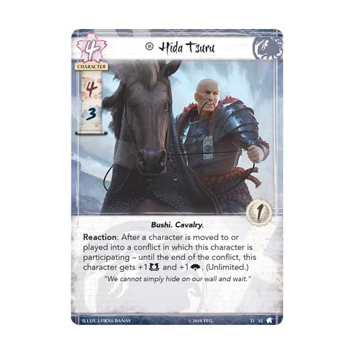 Legend of The Five Rings: The Card Game Warriors of The Wind Clan Pack - Tactical Strategy Game for Kids & Adults, Ages 14+, 2 Players, 45-90 Minute