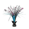 Elegant Mis Quince Años Spray Centerpiece Birthday Party Decorations (1 Piece), Black, 18".