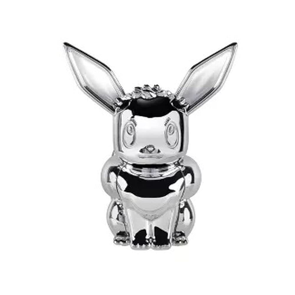 Pokemon 25th Anniversary Select Silver Battle Figure Eevee 3inch