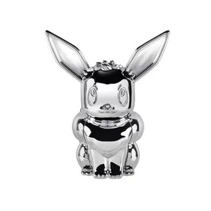 Pokemon 25th Anniversary Select Silver Battle Figure Eevee 3inch