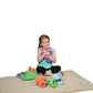 Constructive Playthings Swaddle Soft Baby Doll Toys with Matching Pockets, Multicultural Dolls, Daycare Essentials, Circle Time, Hook and Loop