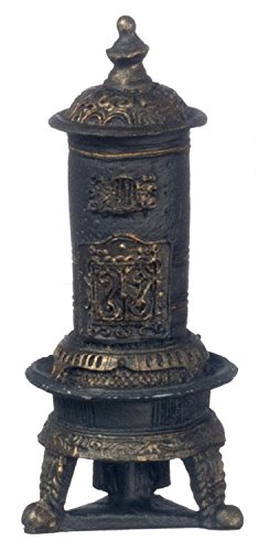 Dollhouse Miniature 1:12 Scale Small Parlor Stove #T6028