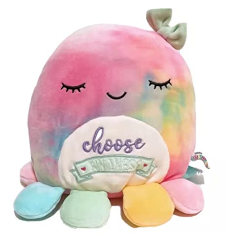 Squishmallows Inspiration Messages 8" Plush Doll (Opal Octopus 8”)