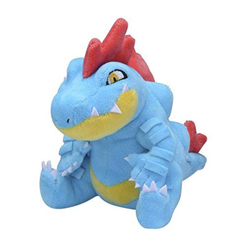 Pokemon Center: Sitting Cuties: Feraligatr Plush # 160 - Generation 2-6 in