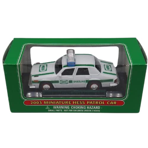 2003 Miniature Hess Patrol Car