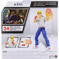 JAKKS Pacific Streets of Rage Axel 5"" Gaming Action Figure Includes Grand Uppercut Effect, White