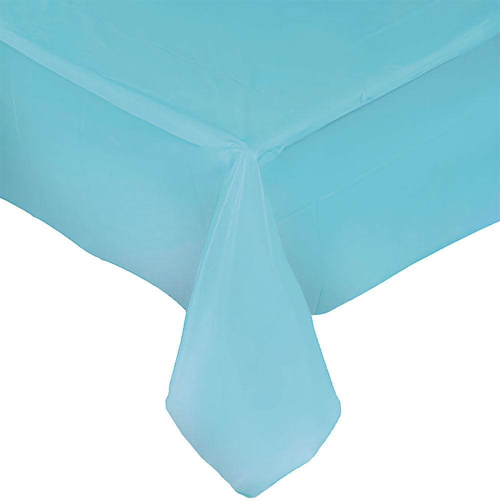 Fun Express Light Blue Tablecover 54" X 108"