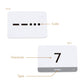 CARDDIA International Morse Code Educational Flash Cards (ITU Standard), 53 Pieces, Standard Playing Card Size, Sturdy, Water Resistant