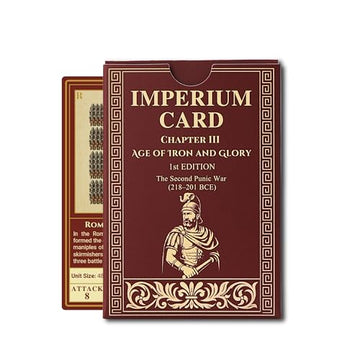 Sumeru & Seed Imperium Cards - Historical Strategy Card System - The Second Punic War Core Set - Rome vs Carthage - Sandbox Tabletop Experience