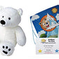 Stuffems Toy Shop Make Your Own Stuffed Animal Mini 8 Inch Very Soft Polar Bear Kit - No Sewing Required!