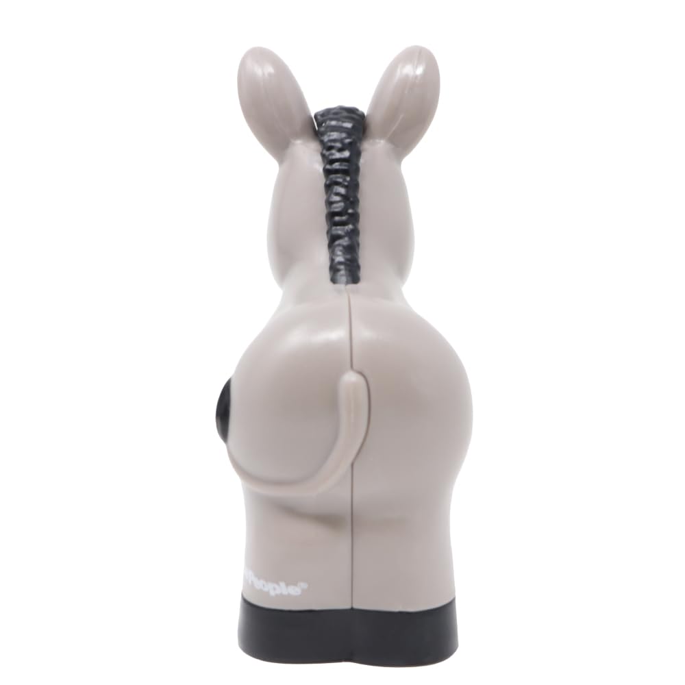 Fisher-Price Replacement Part for Collectible Little People Noah's Ark Zoo Safari Jungle Animals Playset JLV11 - Replacement Light Gray Donkey Figure