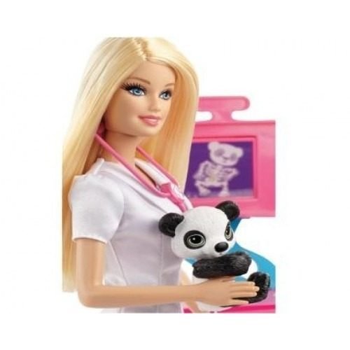 Mattel Barbie Careers Panda Caretaker Playset