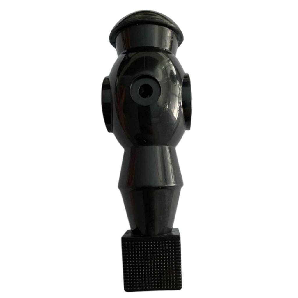 Mnixy Cutefly 5/8" Foosball Man Table Guys Man Soccer Player Part for Dynamo Table (Black)