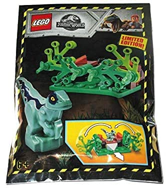 LEGO Jurassic World: Baby Raptor in Hiding - Dinosaur Dino