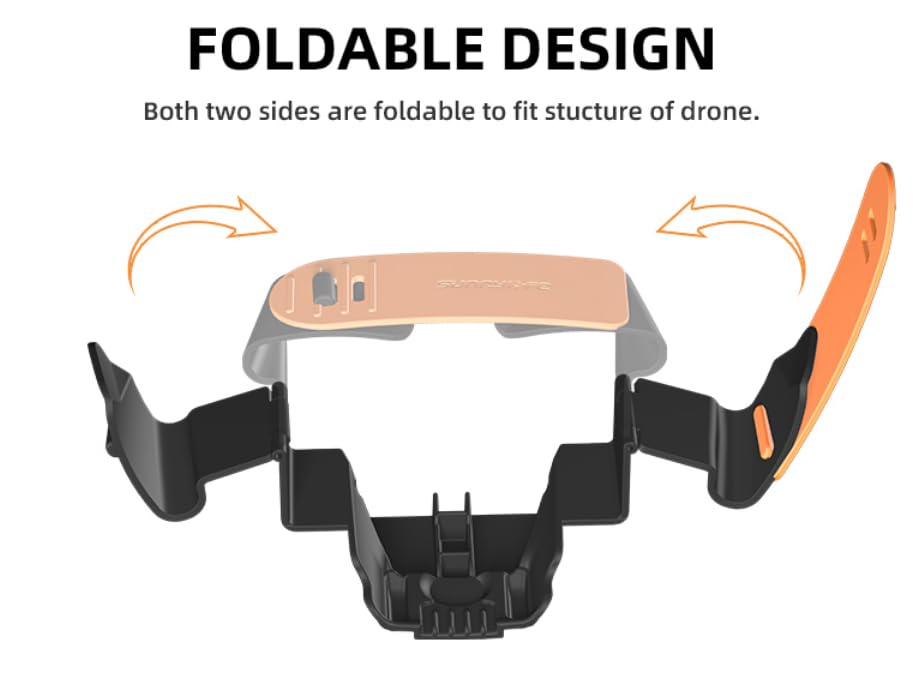 Propeller Stabilizer for the DJI Air 3 Drone - Drone Valley Gear (Orange)