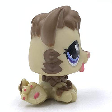 LPSCB Custom-Made Baby Pet Shop Toy Collie Puppy Mini Bobble Head Dog Animal Figure 1 Inch