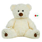 Record Your Own Plush 16 Inch White Twist Bear - Ready 2 Love in a Few Easy Steps