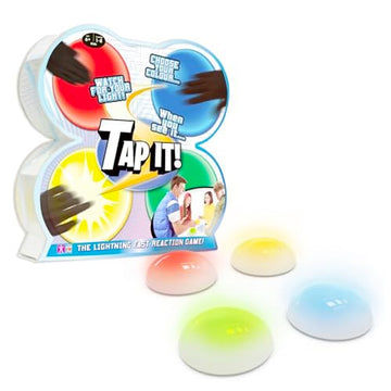 Fotorama Tap It Wireless Reaction Light Game, 4 Games in One Touch Play Set, Builds Hand-Eye Coordination Agility & Memory, Gifts for Kids Ages 6 & Up