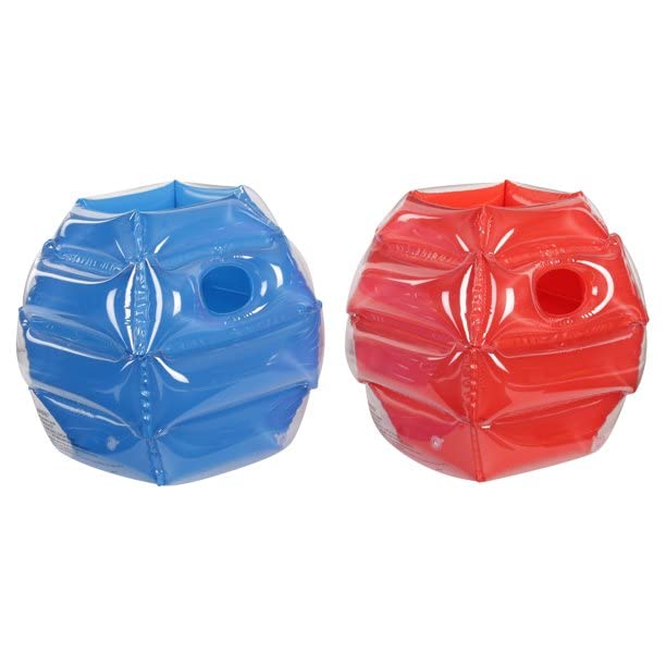 BANZAI: Bump N' Bounce Body Bumpers, A Game of Bumping & Bopping, 2 Bumpers Included in Red & Blue, Fun & Safe Cushion Inflatable Surface, For Ages 4