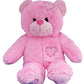 Cuddly Soft 16 inch Stuffed Pink Patches Teddy Bear...We Stuff 'em...You Love 'em!