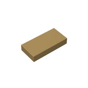 Classic Bricks Tile 1 x 2 with Groove 100 Piece, Compatible with Lego Parts 3069, Creative Play Set - 100% Compatible with Lego and All Major Brick