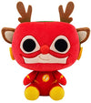 Funko 51064 POP Plush: DC Holiday-Rudolph Flash Comics Collectible Toy, Multicolour