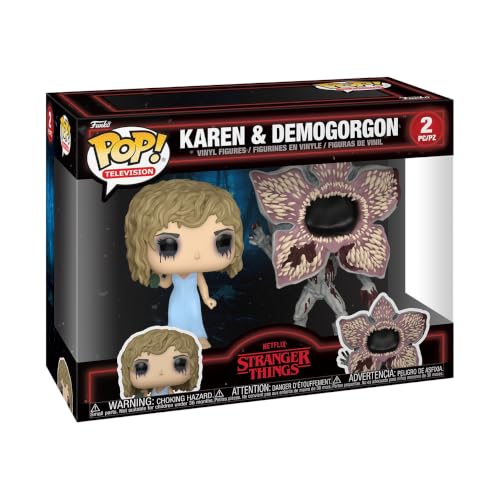 Funko Pop! TV: Stranger Things - Karen & Demogorgon, 2-Pack