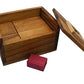 Red Wood Block Packing Problem - Brain Teaser Wooden Puzzle