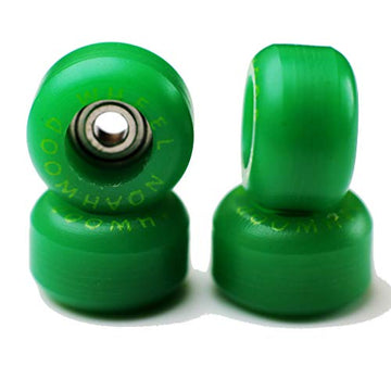 NOAHWOOD Fingerboards PRO Wheels(PRO Bearing 4Pcs/Set) (Green, II)