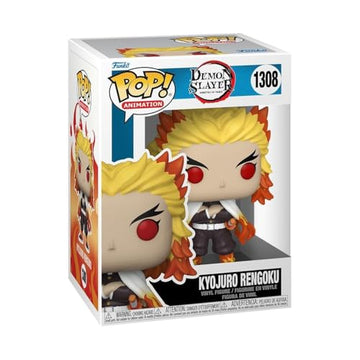Funko POP! Animation: Demon Slayer - Kyojuro Rengoku - Collectable Vinyl Figure - Gift Idea - Official Merchandise - for Kids & Adults - Anime Fans