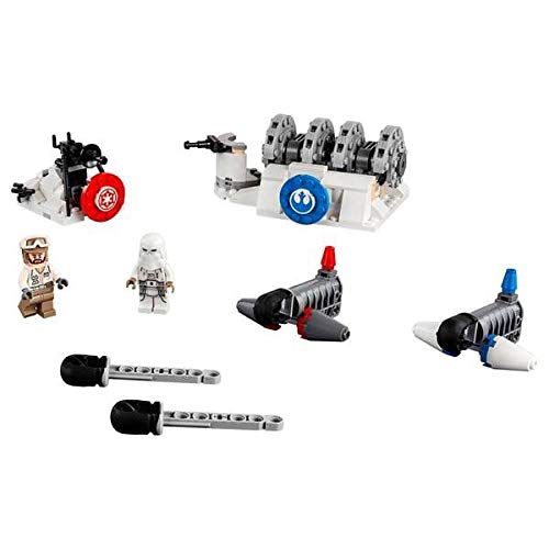 LEGO Star Wars: The Empire Strikes Back Action Battle Hoth Generator Attack 75239 Building Kit (235 Pieces)