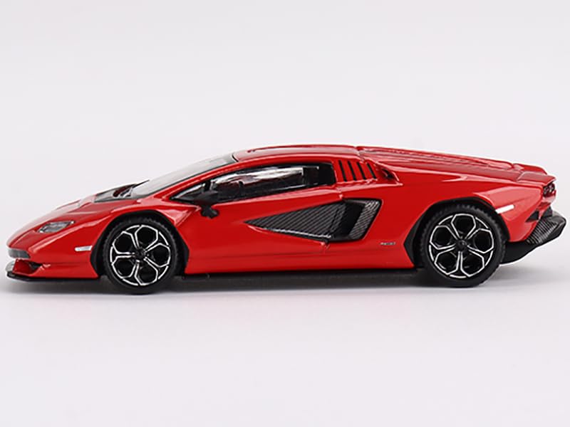 Lambo Countach LPI 800-4 Rosso Mars Red Limited Edition to 5400 Pieces Worldwide 1/64 Diecast Model Car by Mini GT MGT00720
