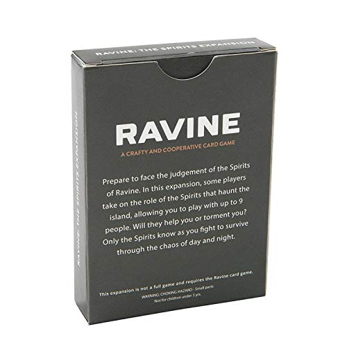 Stellar Factory Ravine Expansion: The Spirits | Up to 9 Players | Competitive Spirit Mode | New Cards: Wreckage, Madness, Forage & Night