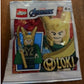 LEGO Superheroes: Loki Minifigure with Scepter and Tesseract - Ages 6+ (1 pcs)