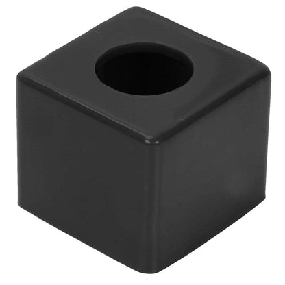 Zerone Billiard Chalk Holder, Secure Fit Pool Cue Tip Lubricator with Portable Design for Billiard Enthusiasts Snooker Lovers and Pool Player (Black)