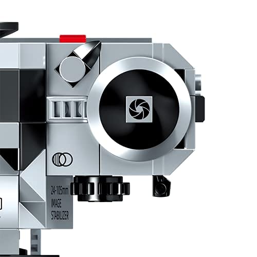 NC Uvini Building Blocks Camera, DIY STEM Toys, Building Construction Brick Set Best Gift for Adult, Teens, Collectible Model Digital Camera to Build