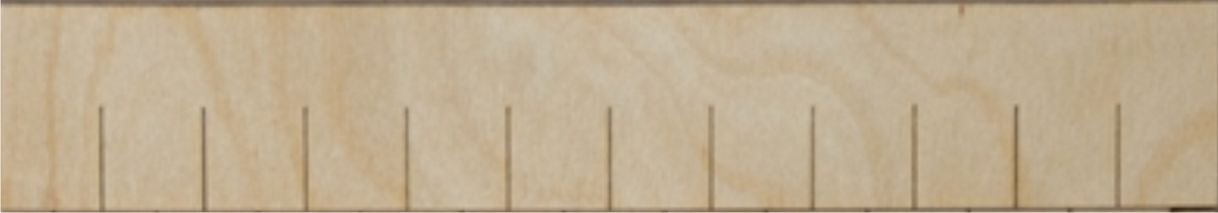 1/2" Scale Miniature Rectangular Shingle Strips Half Scale