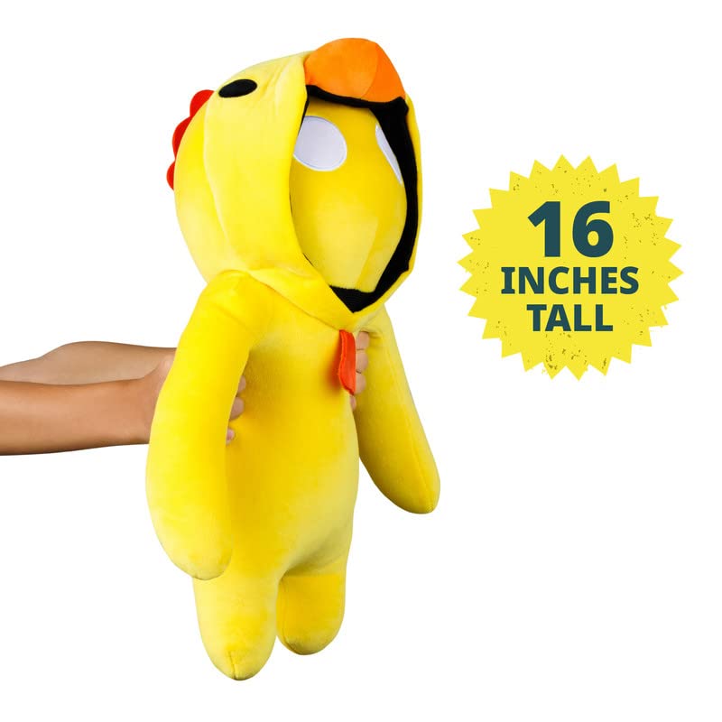Gang Beasts Plush Yellow Chicken Costume 16" Gamer Character Soft Doll Figure