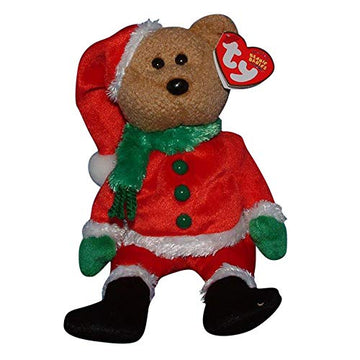 TY Kringle the Santa Bear Beanie Baby by TY~XMAS BEANIES