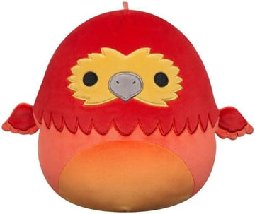 Squishmallows 8 Inch Harry Potter Fawkes The Phoenix - Officially Licensed Kellytoy Plush - Collectible Soft & Squishy Stuffed Animal Toy - Add