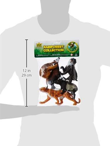 Wild Republic Polybag Rainforest Figurines - 12"