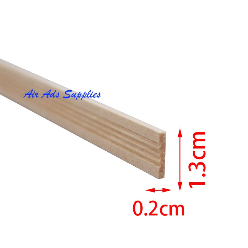 1:12 Scale Dollhouse Miniature Furniture Line Wood Finishing Trim Wood Molding L11.8; W0.5 /Lot 10 Pieces
