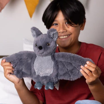 Vermont Teddy Bear Bat Stuffed Animal 15 Inch | Halloween Plush Toy with Cozy Wings | Designed with Love in the USA | 100% Recycled Stuffing | Stuffed
