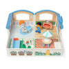 Melissa & Doug Cheery Lane Ice Cream & Pizza Modular Play House Play Set