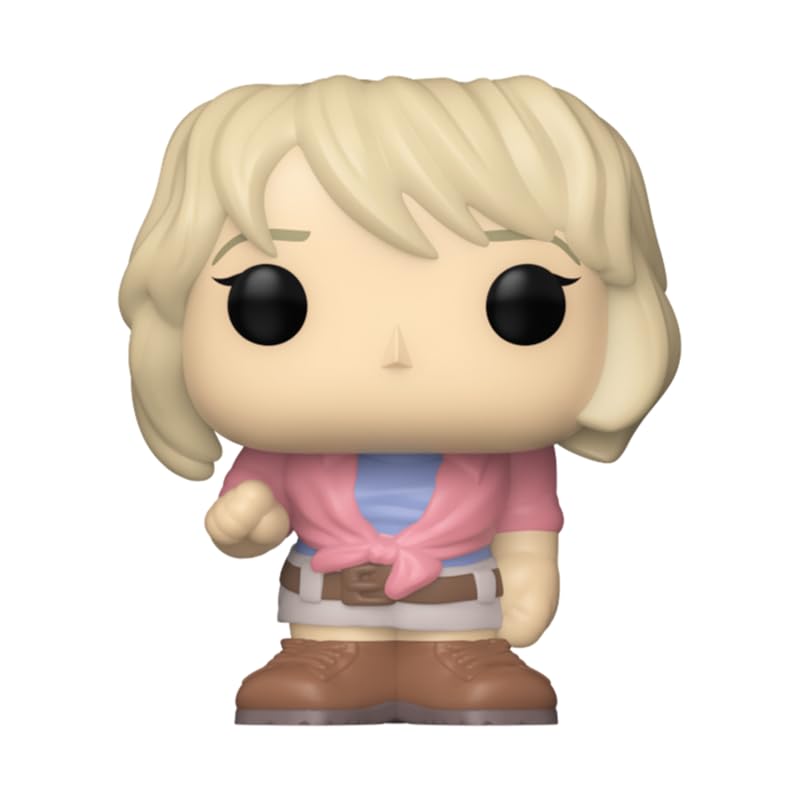 Funko Bitty Pop! Jurassic Park: Ellie Sattler, Ian Malcolm, Triceratops, and Brachiosaurus, with a 1 in 6 chance for a Surprise Mystery Figure - 0.9