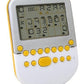 Mattel Big Screen Solitaire - White/ Silver with Yellow Accents