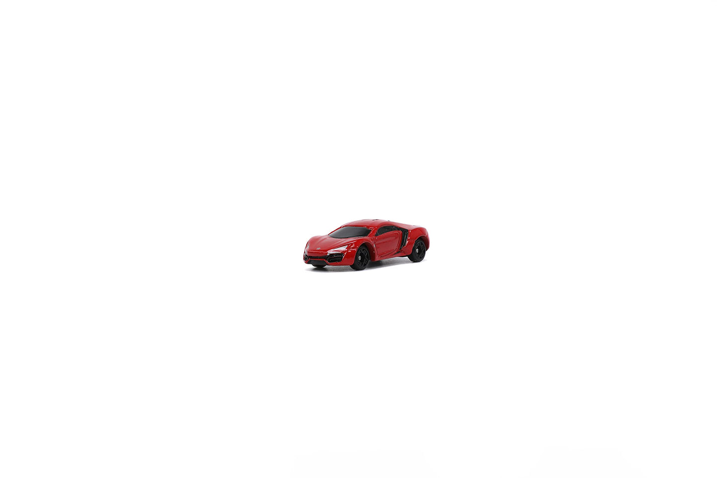 Jada Toys & Furious 1.65" Nano 3-Pack Wave 4 Die-cast Cars Toys for Kids and Adults Toyota Supra Lykan Hypersport Ice Charger
